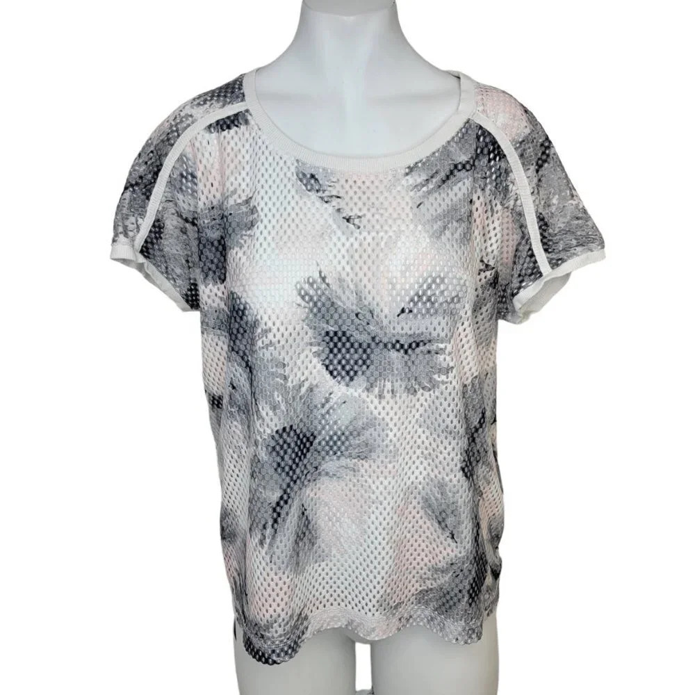 Fabletics Womens Mesh Oversized  Top Size Small